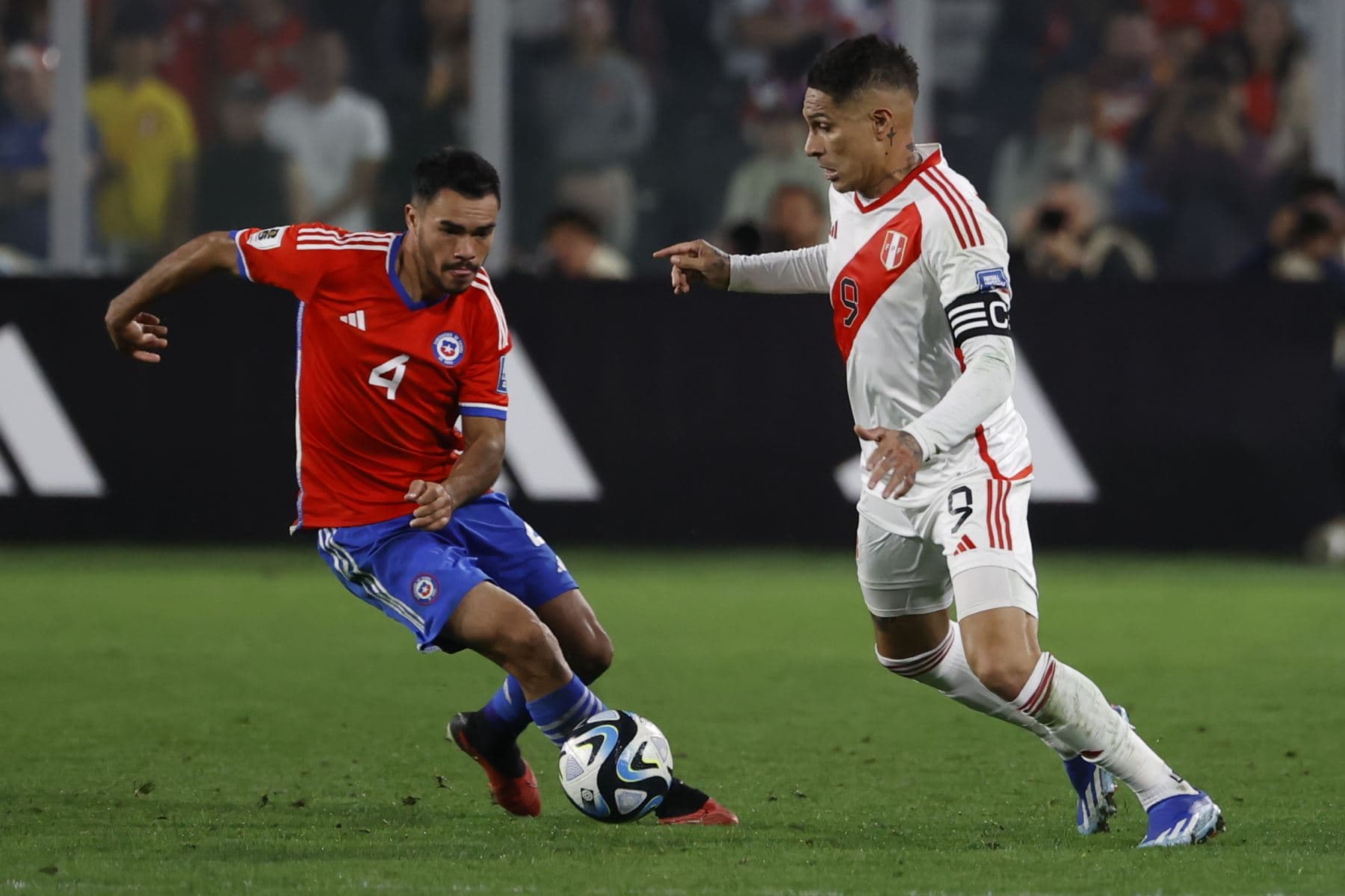 Amarga derrota de Perú en Santiago