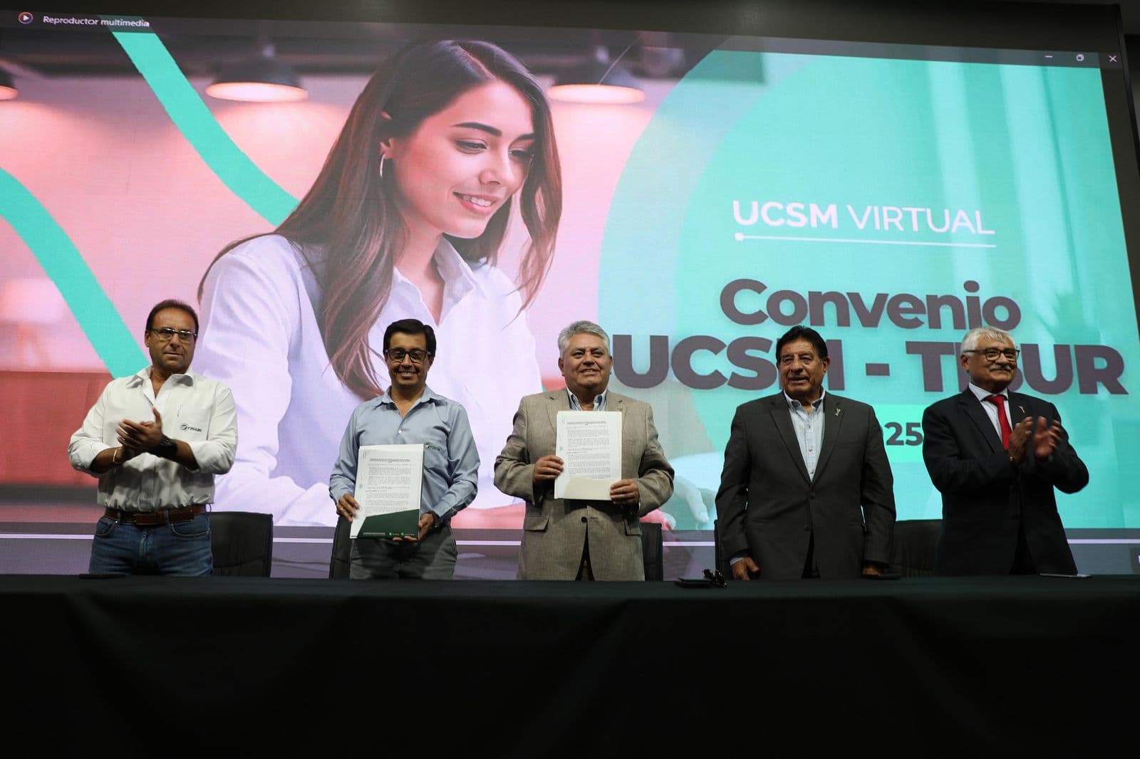 UCSM establece alianza con TISUR para impulsar “Beca Joven 2025”