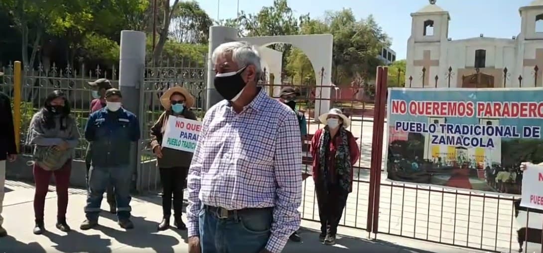 Arequipa: en Zamacola pobladores se oponen a ubicación del paraderos del SIT