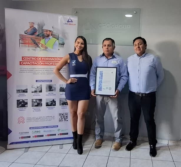 CFC GROUP logra certificación internacional ISO 9001 de calidad