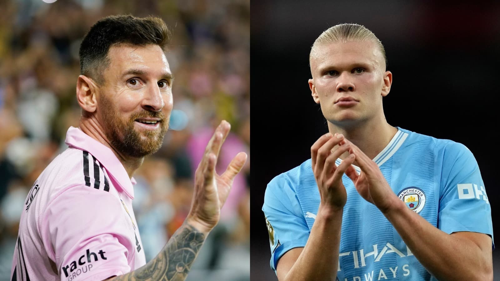 Lionel Messi y Erling Haaland disputan nuevo premio