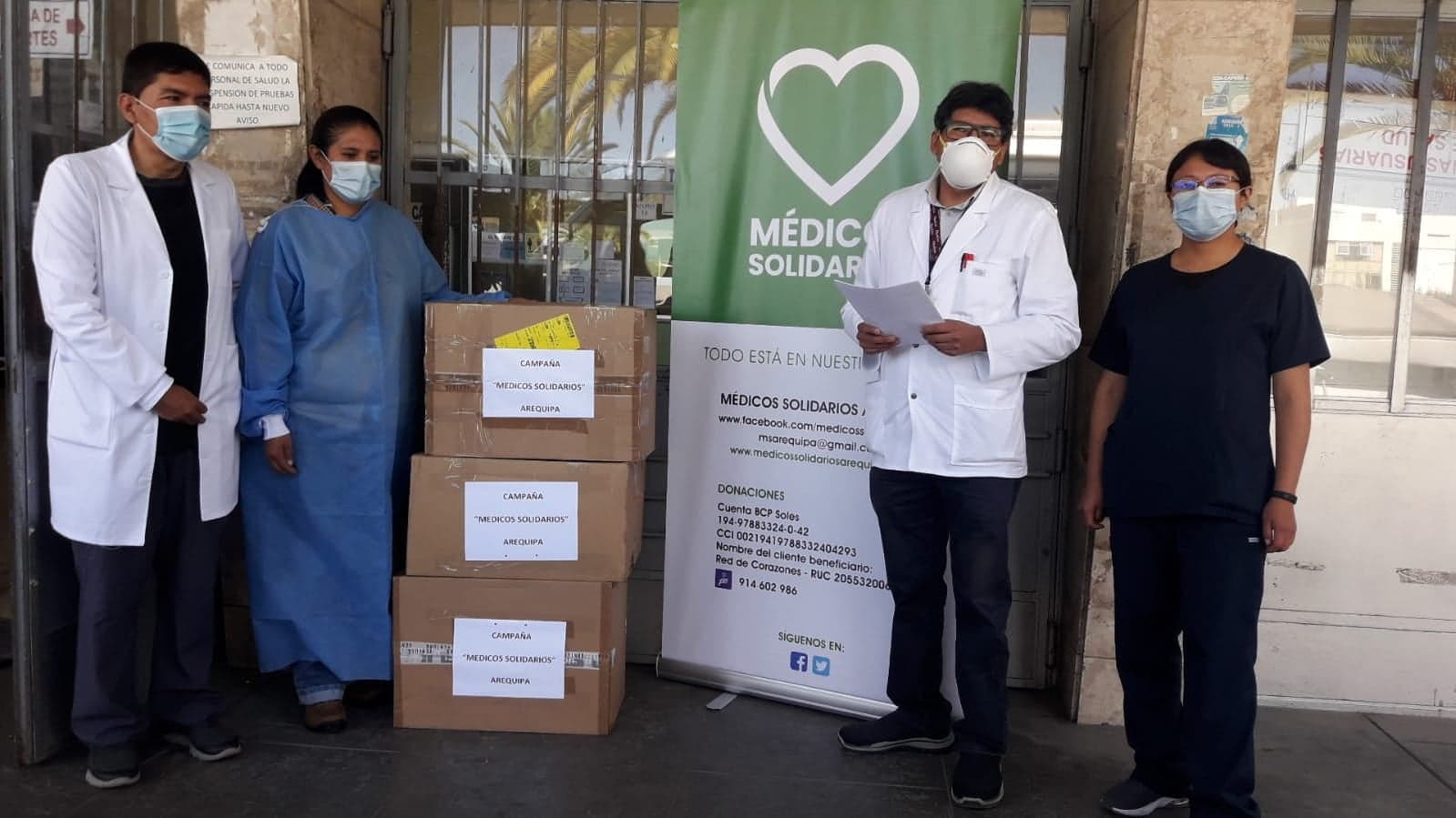 Asociación dona tres Wayrachis al hospital Honorio Delgado