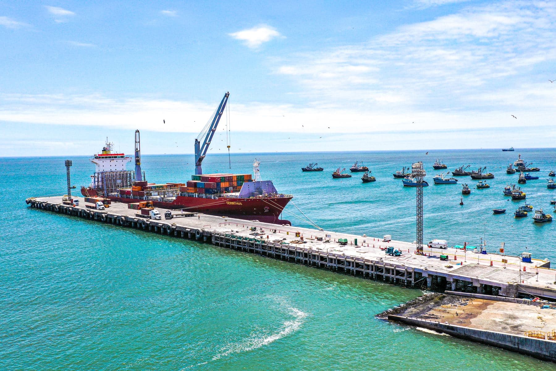 En el país 54 puertos se encuentran cerrados