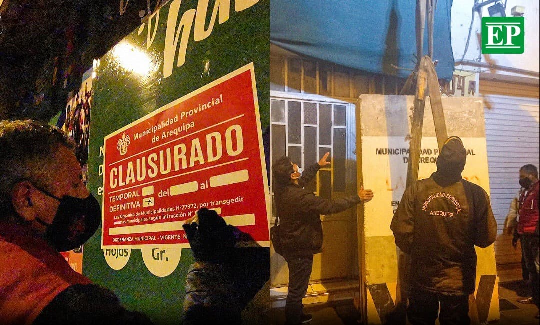 Clausuran 15 locales en Cercado
