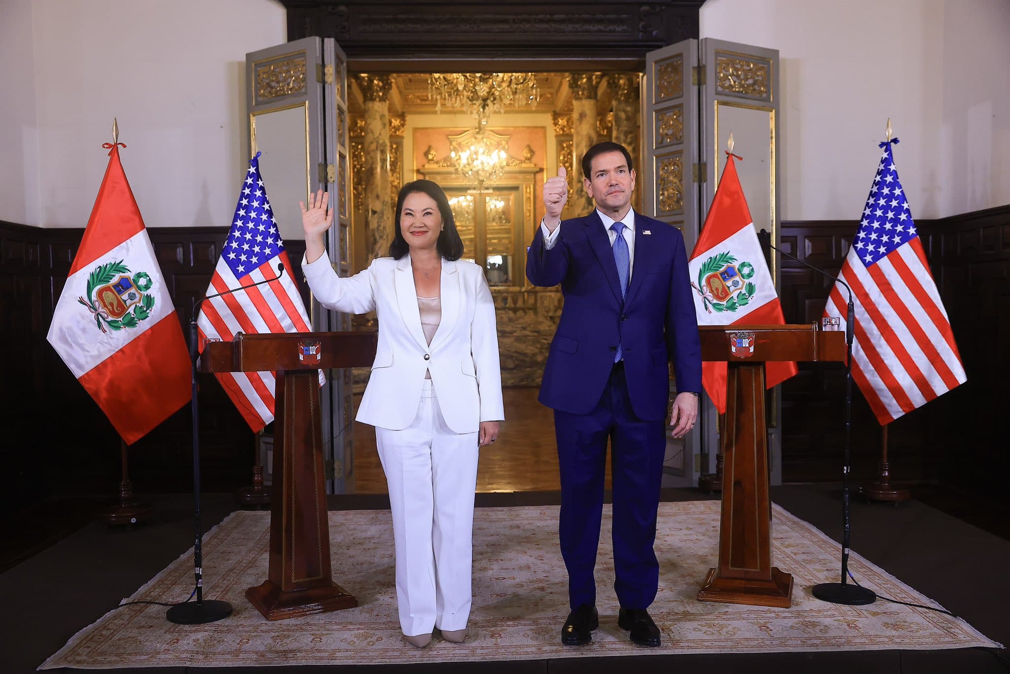 Fujimorí confirma ingreso de Perú al Escudo de las Américas