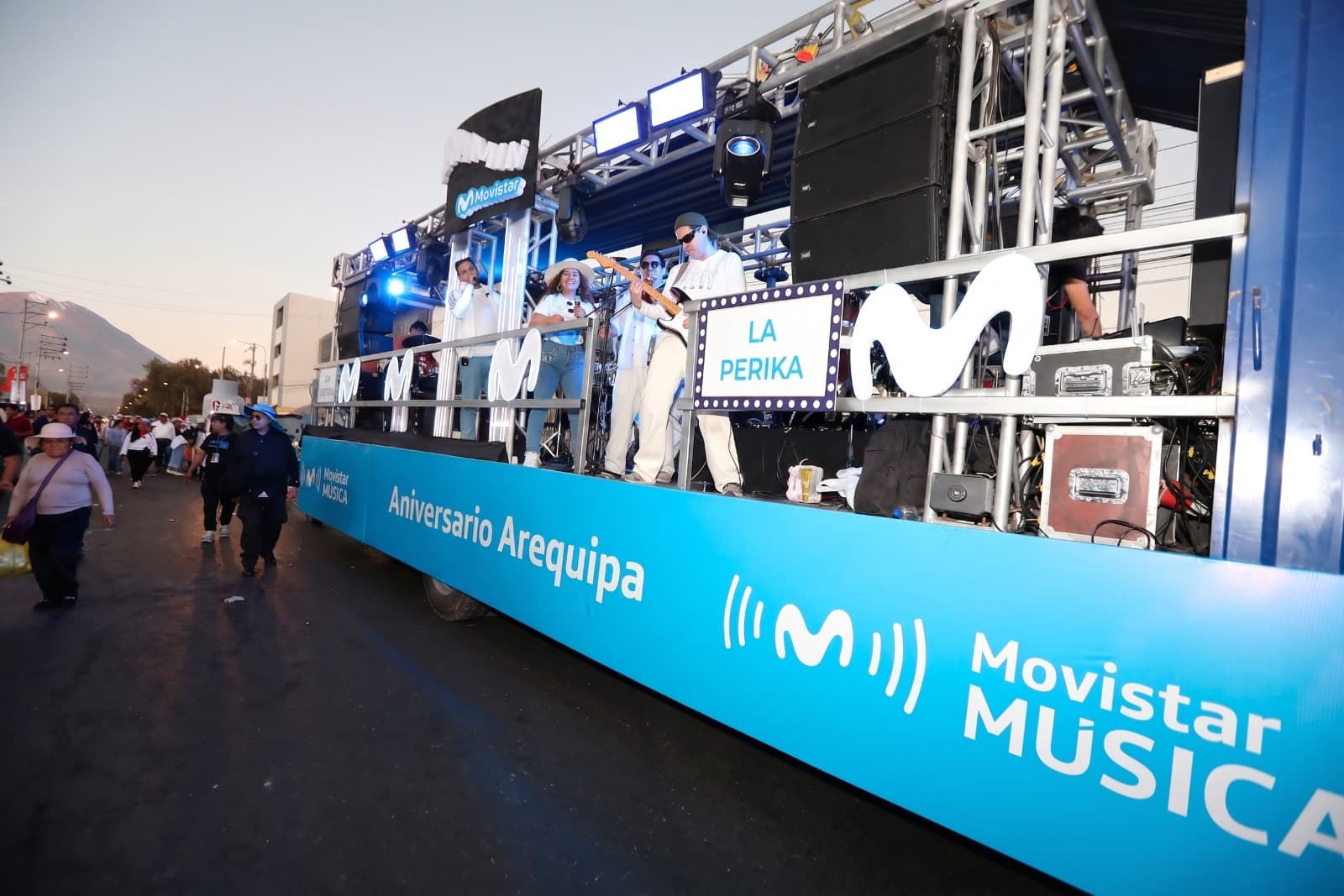 Movistar acompañó el aniversario de Arequipa y refuerza su conectividad en la región