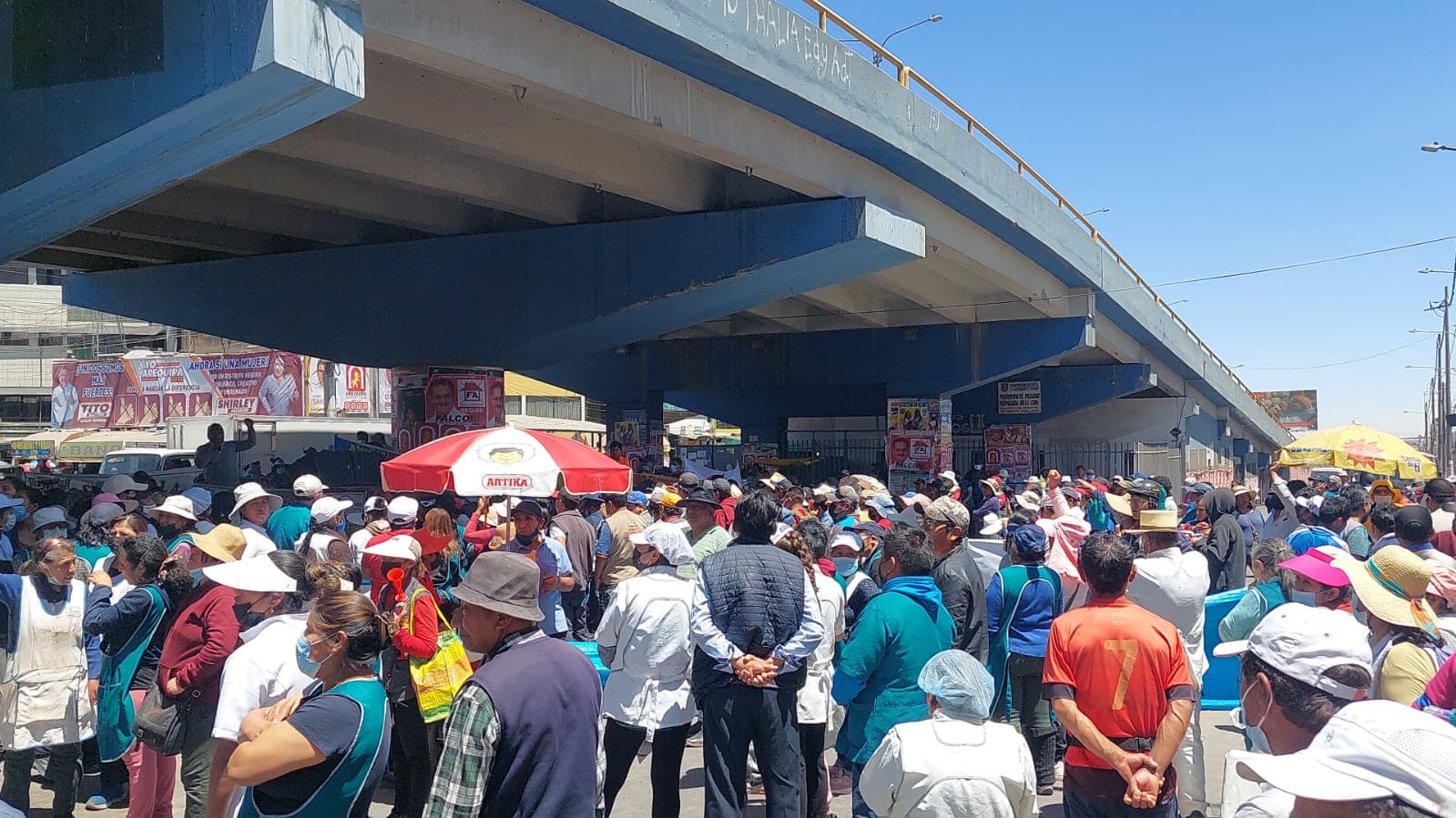 Crece descontento por retraso en obra de la vía Vidaurrazaga