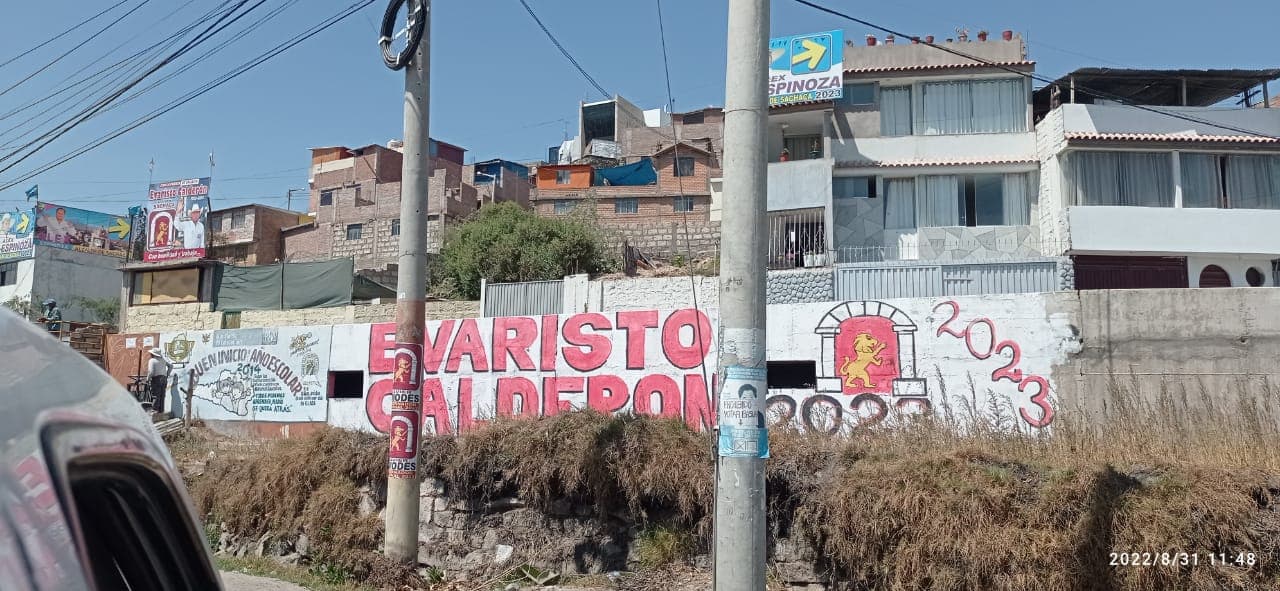 Sanciones en Sachaca por propaganda electoral