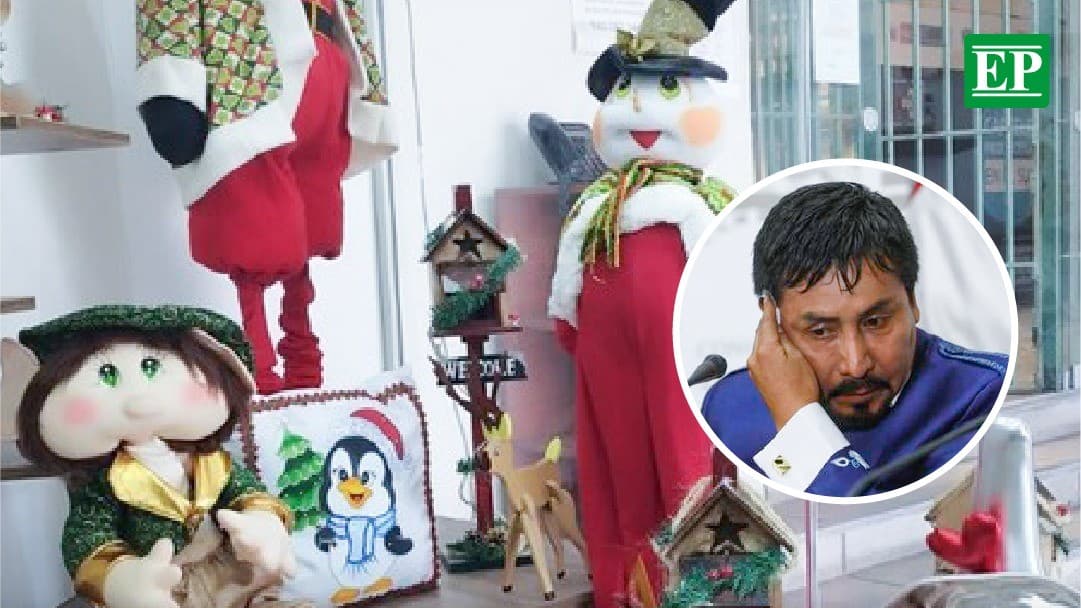 Feria Navideña: INPE ofrece productos hechos por reclusos en bazar de la Av. Siglo XX