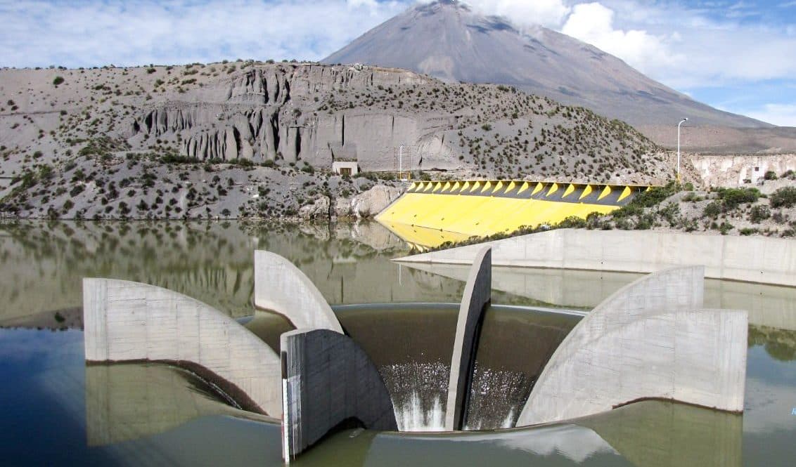 Represas de Arequipa almacenanel 56% del volumen total de agua