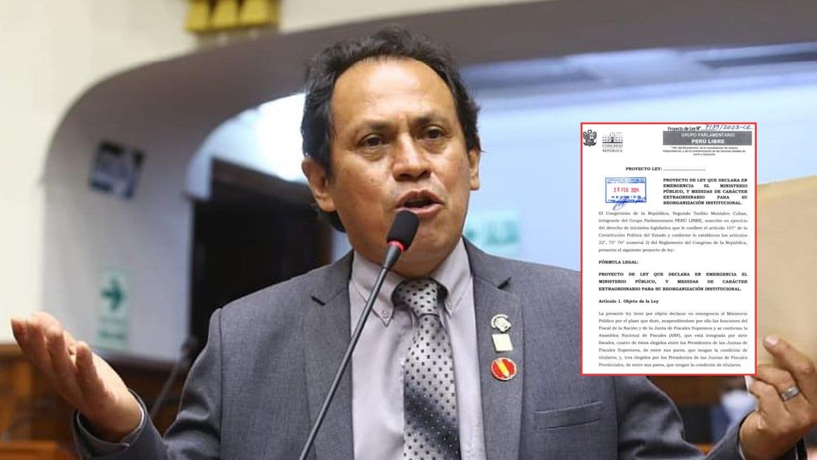 Quieren declarar en emergencia al Ministerio Público