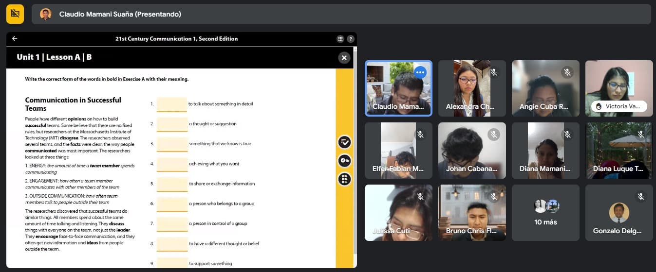 Capacitan de forma gratuita a docentes y estudiantes de inglés del sur