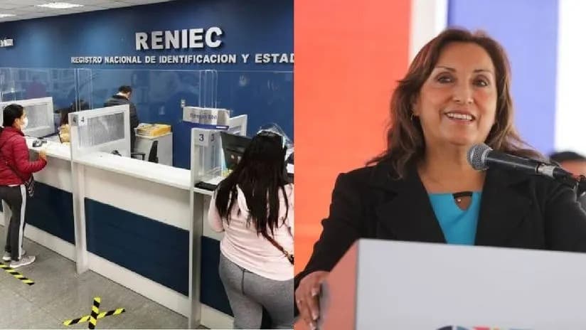 Reniec pagará S/ 240 mil a Dina Boluarte por demanda laboral