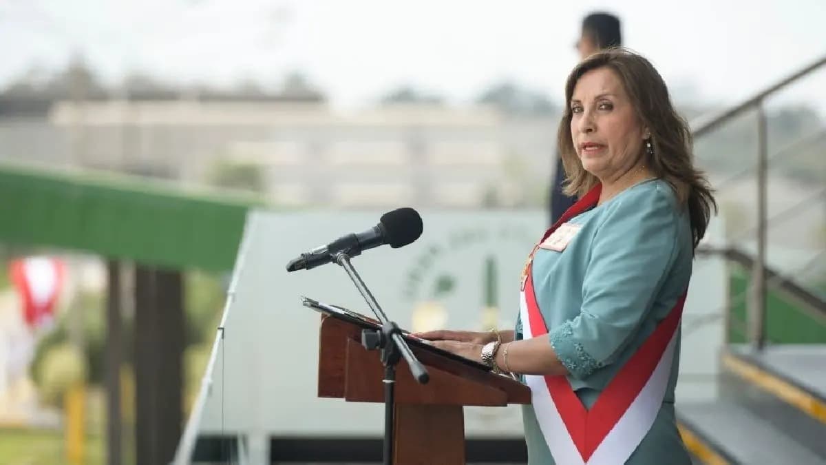 Cambio Democrático alista moción de vacancia contra Dina Boluarte