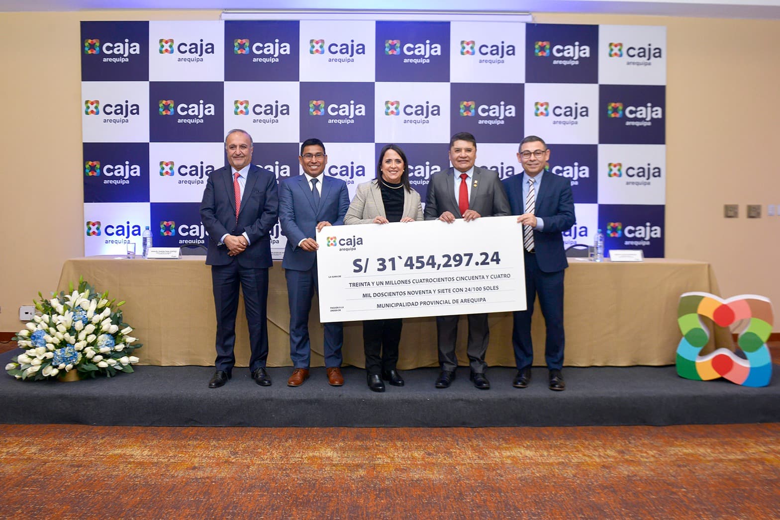 Caja Arequipa entregó más de S/ 31 millones en utilidades a la MPA