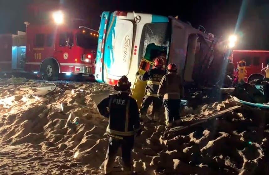 Accidente de tránsito en Tacna deja 9 muertos y 16 heridos