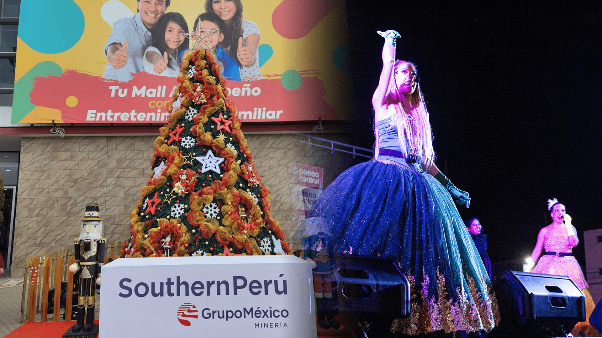Navifest celebró inauguración con el encendido del árbol