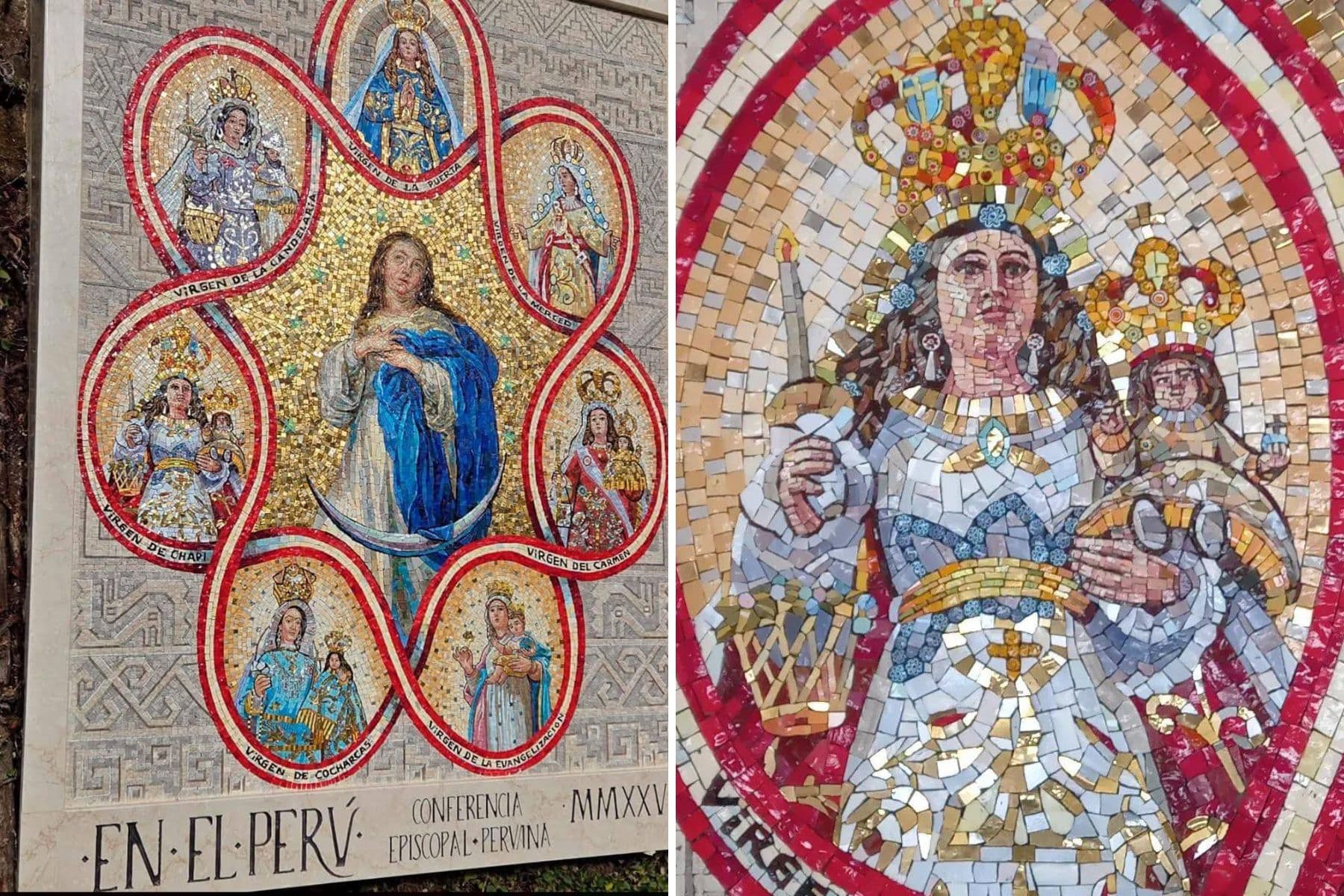 Imagen de la Virgen de Chapi llegó a Jardines del Vaticano