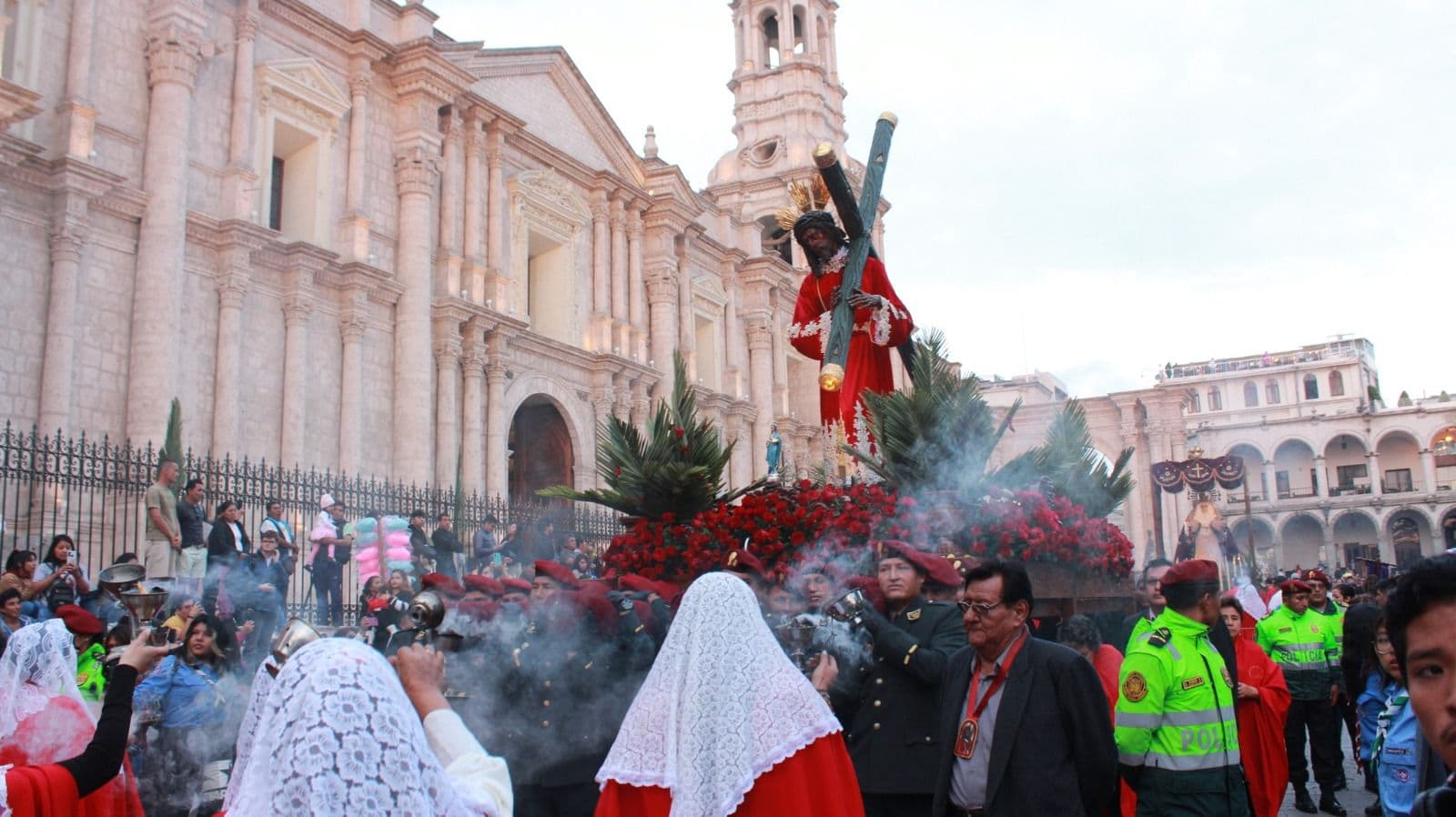 Inician actos en honor a Jesús del Gran Poder y Virgen de las Penas